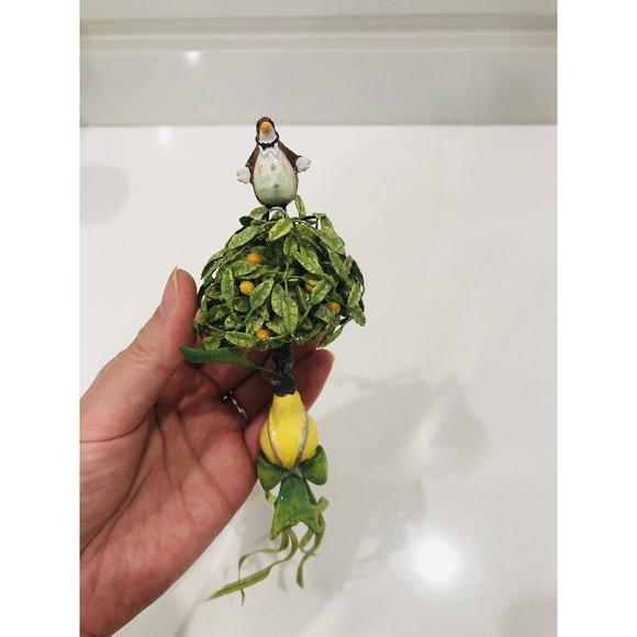 Krinkles Patience Brewster Partridge in a Pear Tree Ornament Dept 56 12 Days - Picture 1 of 9